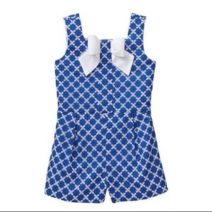 Janie and Jack romper|blue eyelet romper|toddler